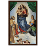 The Sistine Madonna Art Print by Raphael