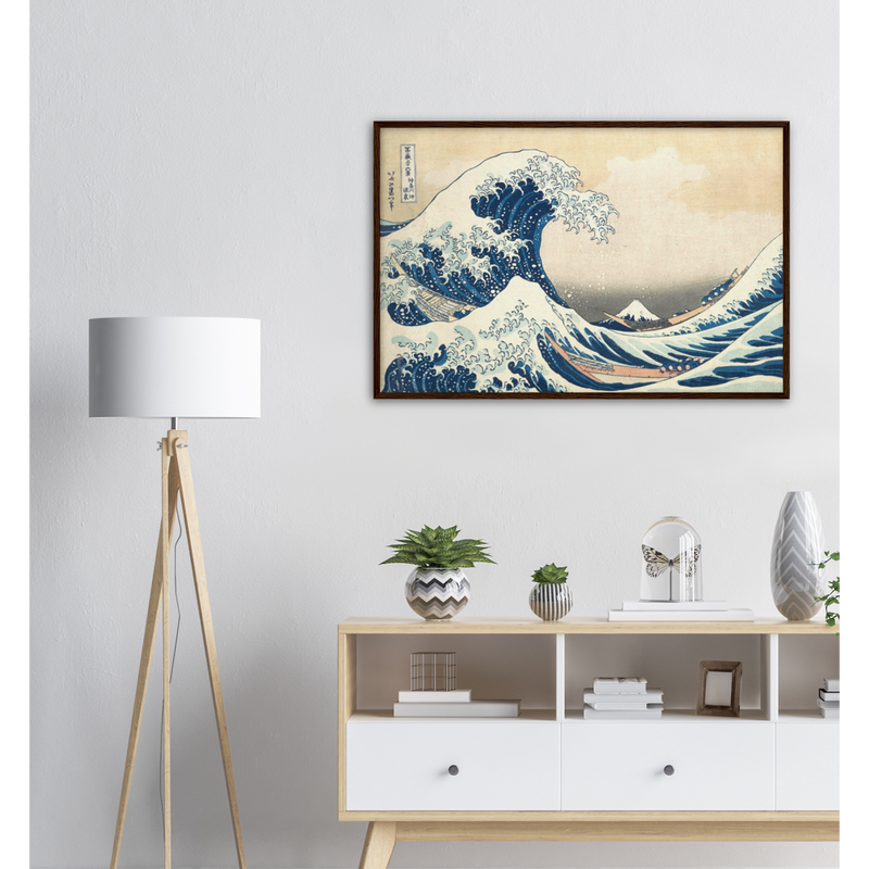 The Great Wave of Kanagawa Print by Hokusai