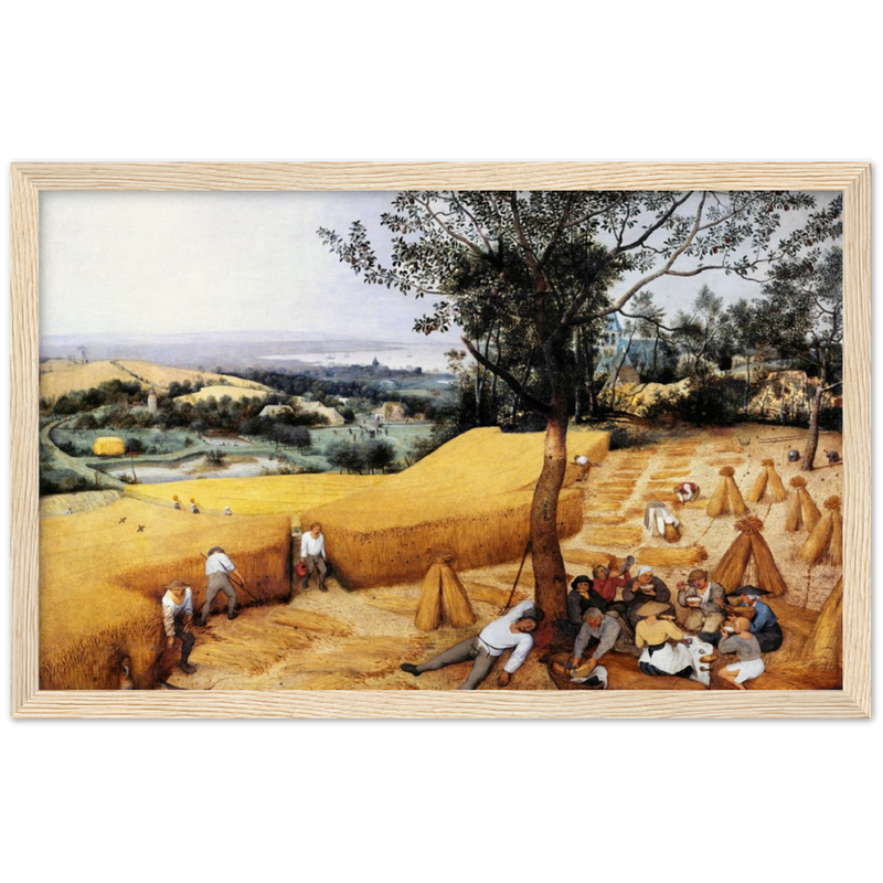 The Harvesters Print by Bruegel the Elder