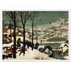 Hunters in the Snow Print by Bruegel the Elder