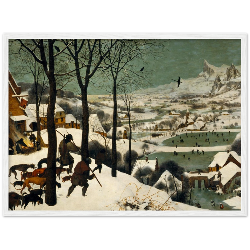 Hunters in the Snow Print by Bruegel the Elder