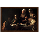 Supper at Emmaus Print by Caravaggio