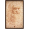 Da Vinci Self Portrait Art Print