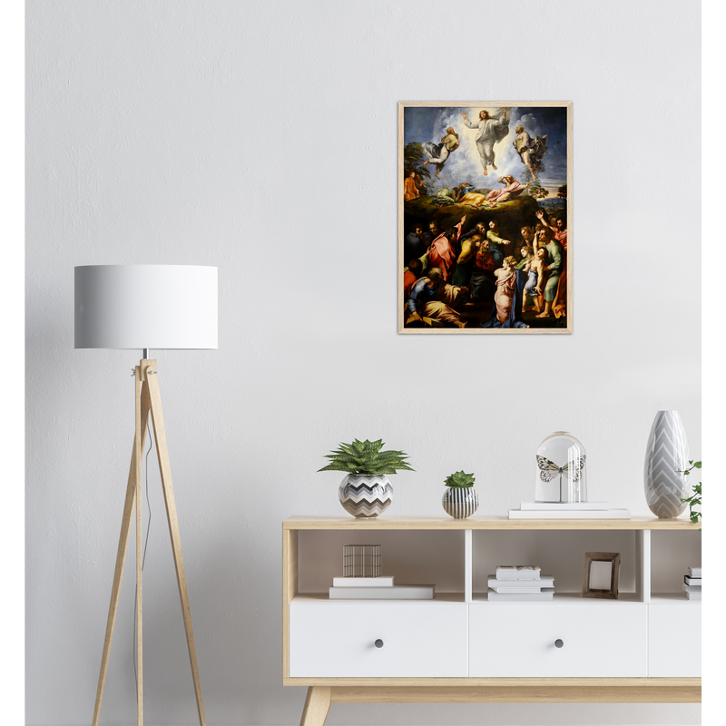 Transfiguration Art Print by Raphael